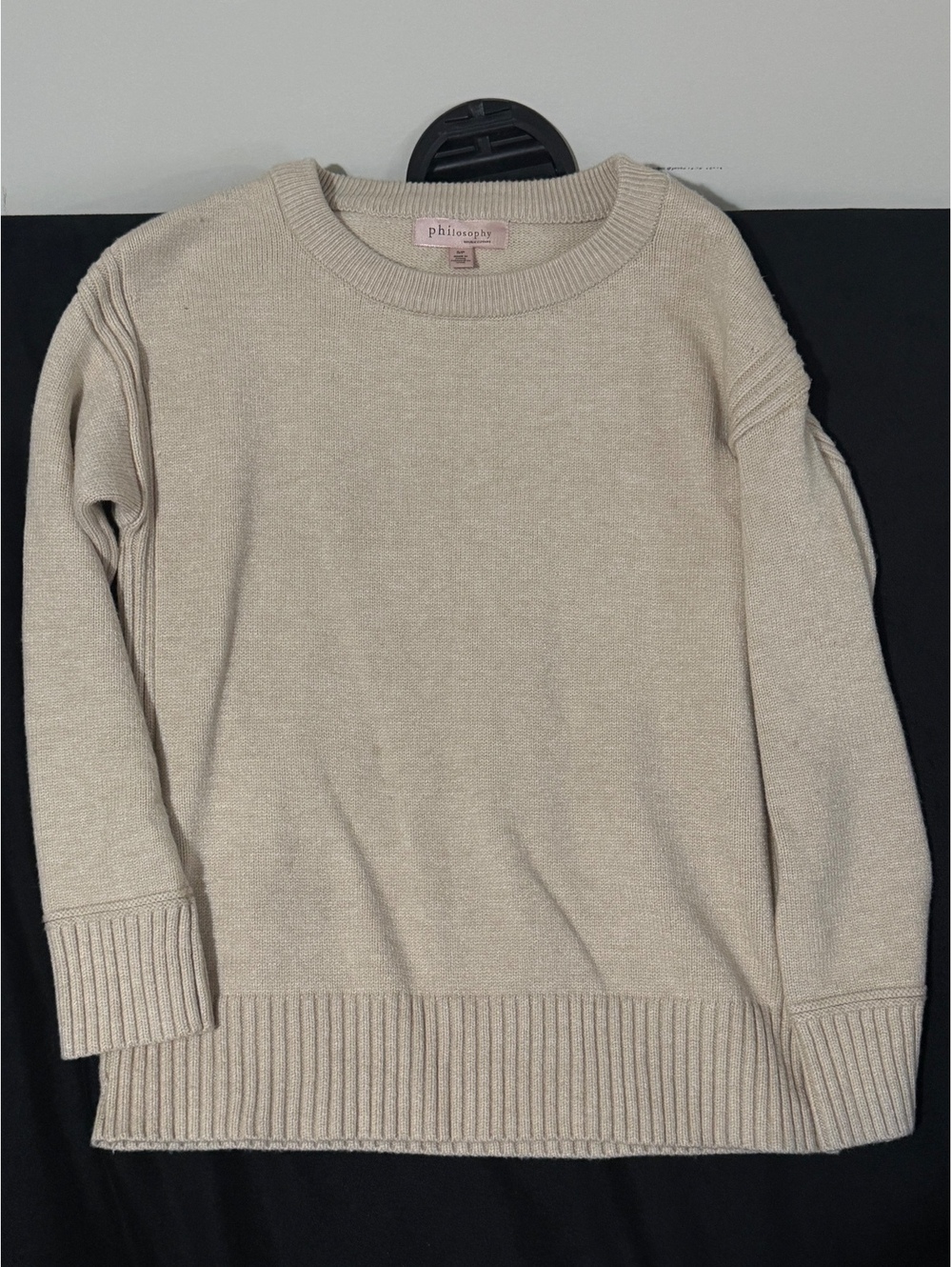 Philosophy Republic Clothing Beige Viscose Blend Sweater Size S/P